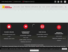 Tablet Screenshot of galeria-askana.pl